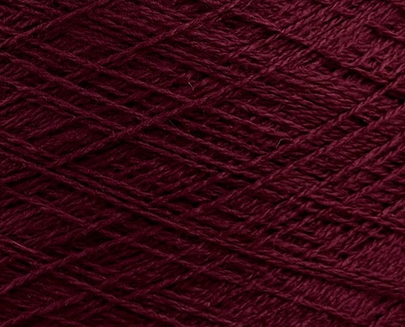 Loro Piana Lana Cash Nm 2/18 – Fil 90% Laine Mérinos 10% Cachemire col. Rouge bourgogne